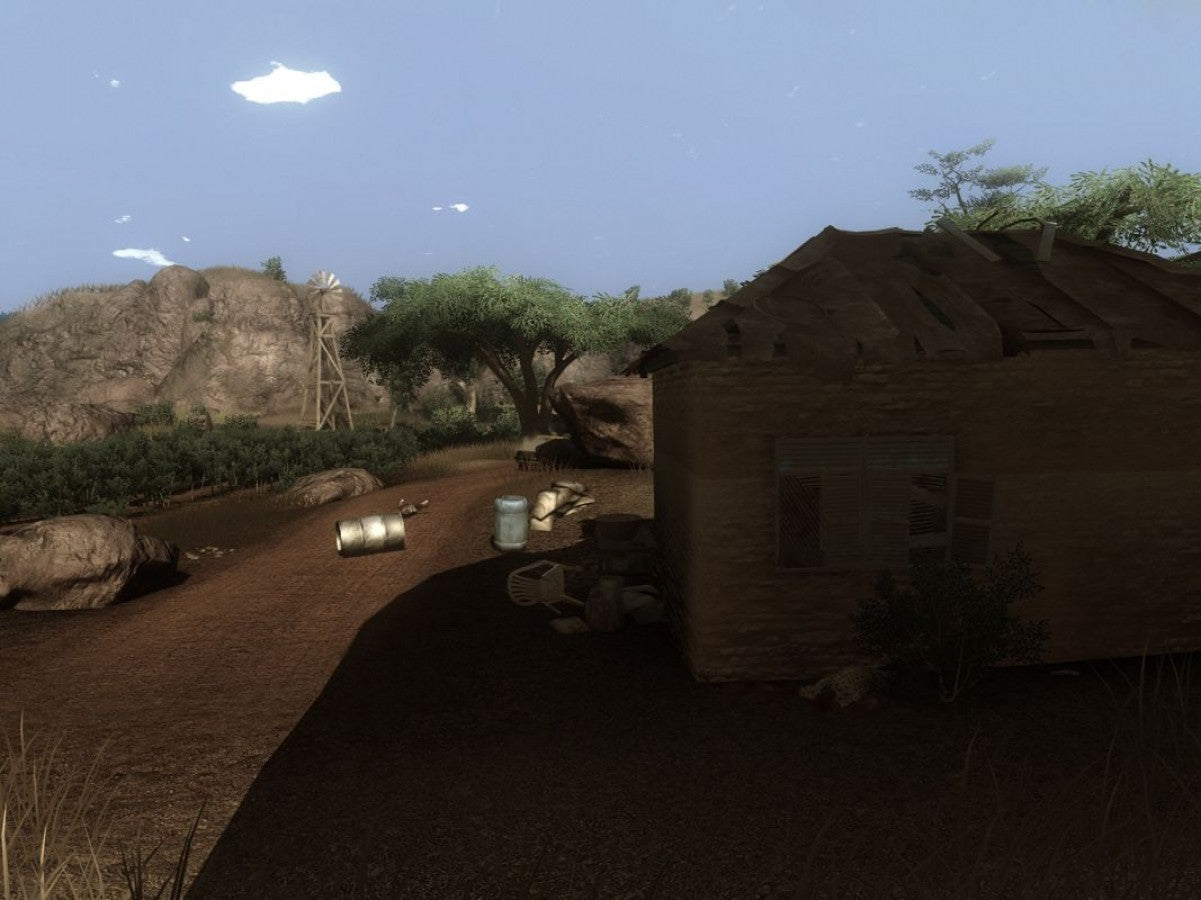 Far Cry 2 GameStop Edition for Xbox 360 with open-world firefighting and survival theme gameplay