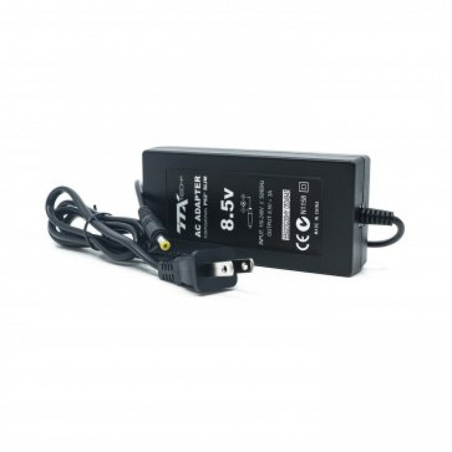 TTX Tech brand AC power adapter for PlayStation 2 Slim console with AC input and DC output for reliable power