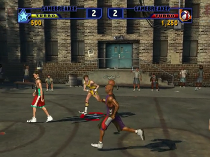 NBA Street Vol. 2 [Player's Choice] gameplay for Nintendo GameCube (GC) street basketball video game