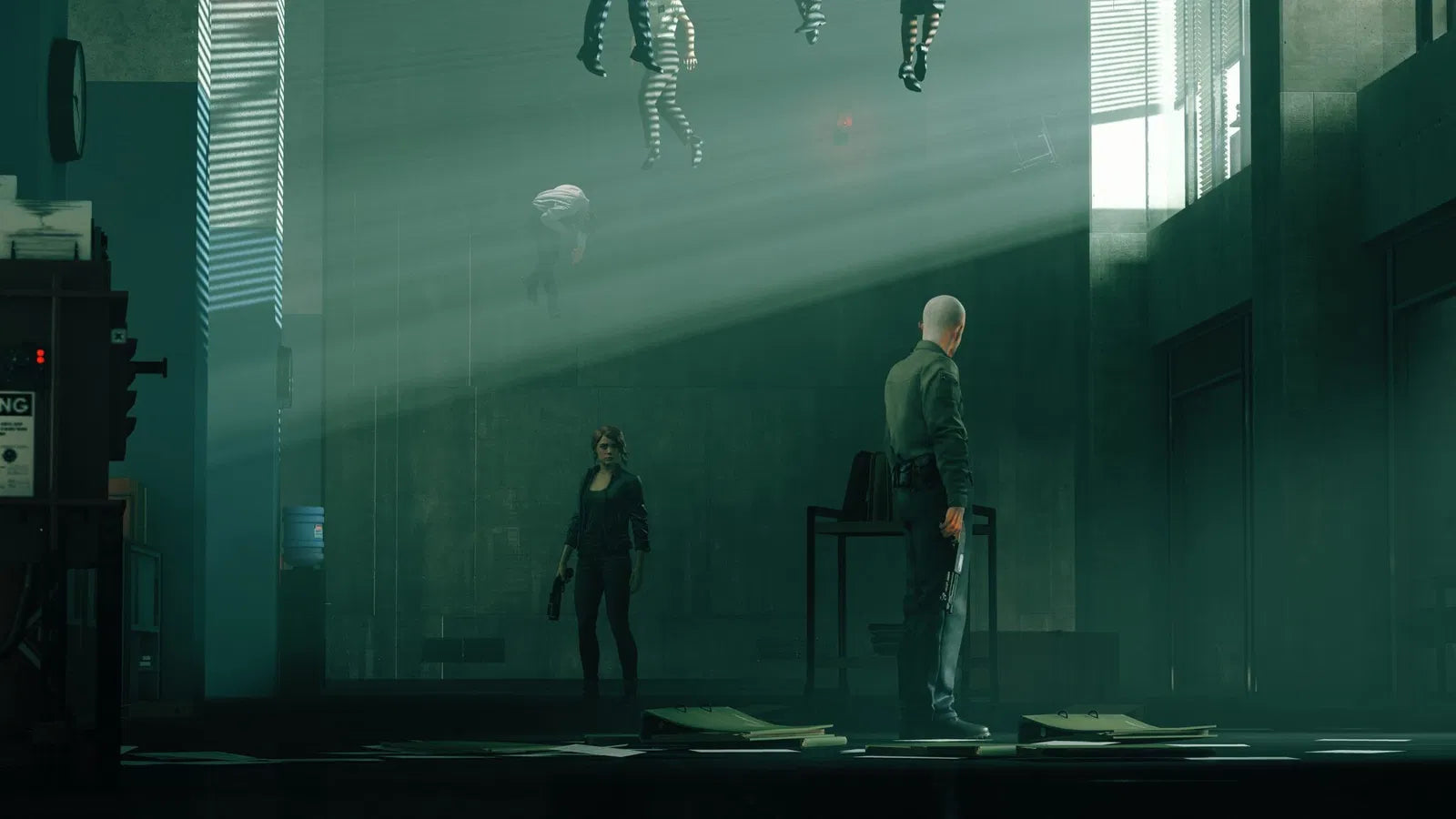 Control Xbox One action-adventure third-person shooter supernatural thriller Remedy Entertainment Jesse Faden The Oldest House telekinetic powers weapon forms eerie atmosphere brutalist architecture gameplay screenshot