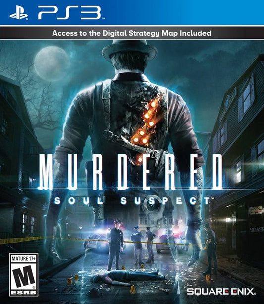 Murdered: Soul Suspect cover art for PlayStation 3 (PS3) video game