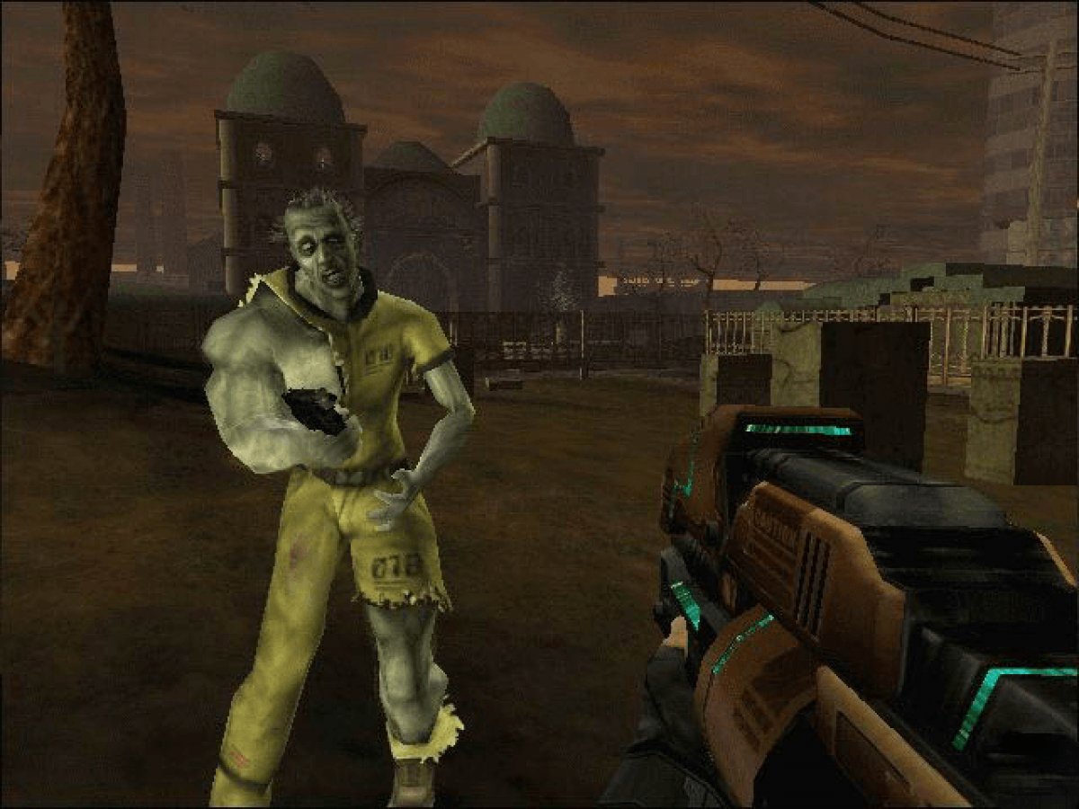 Red Faction II Xbox game featuring first person shooter gameplay futuristic sci fi storyline destructible environments multiplayer modes and explosive combat action by THQ gameplay