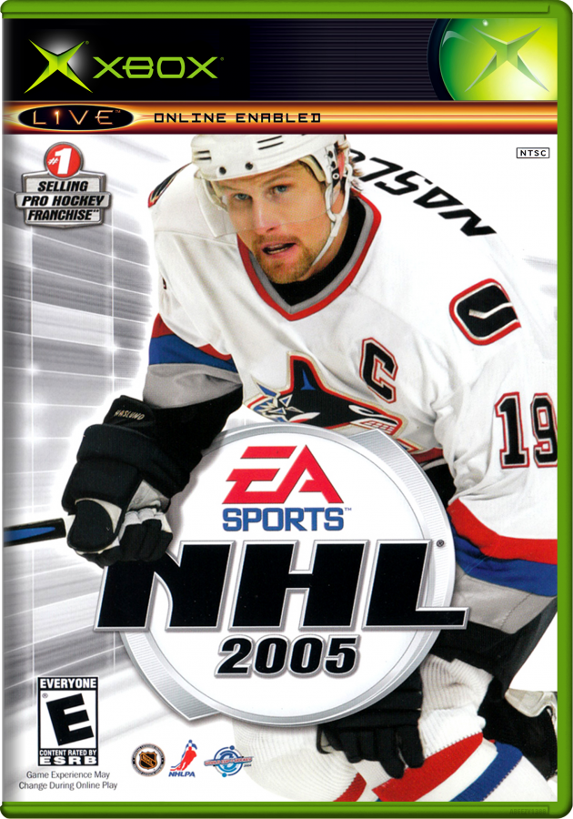 NHL 2005 cover art for Xbox (XBOX) video game