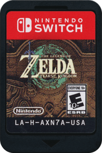 The Legend of Zelda Tears of the Kingdom cartridge for Nintendo Switch NS video game