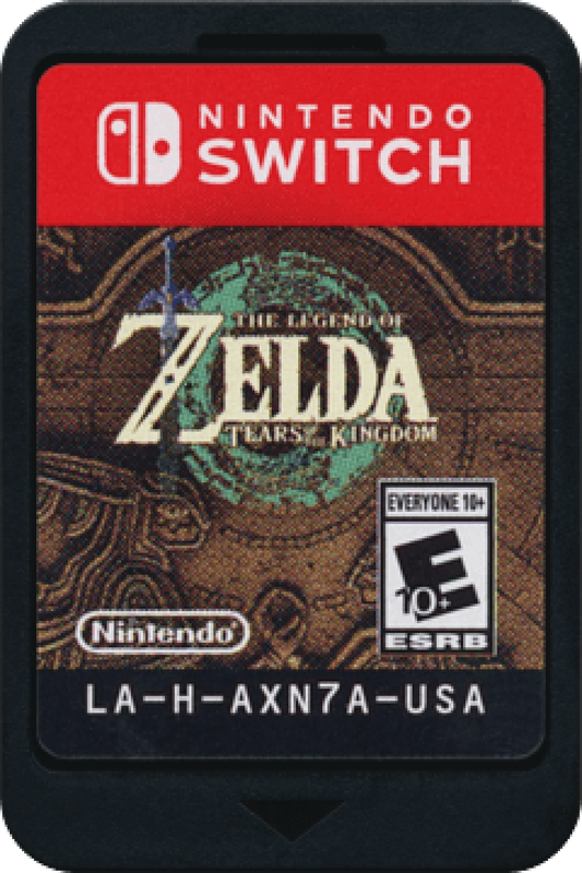 The Legend of Zelda Tears of the Kingdom cartridge for Nintendo Switch NS video game