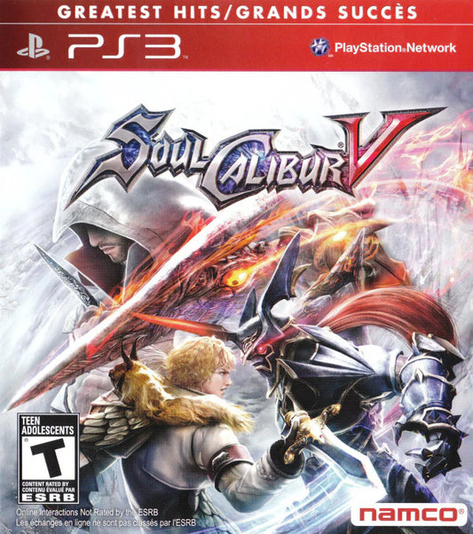 Soul Calibur V cover art for Playstation 3 (PS3) video game