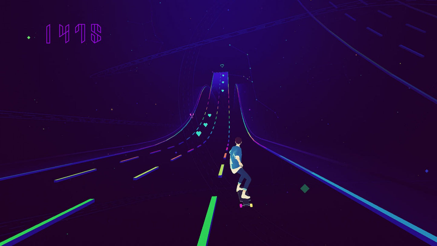 Sayonara: Wild Hearts gameplay for the Nintendo Switch (NS) video game
