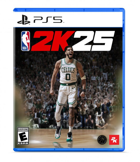 NBA 2K25 cover art for PlayStation 5 basketball video game