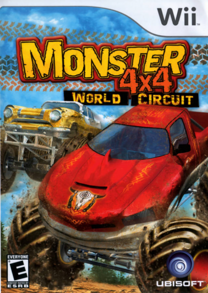 Monster 4X4: World Circuit cover art for Nintendo Wii (Wii) video game