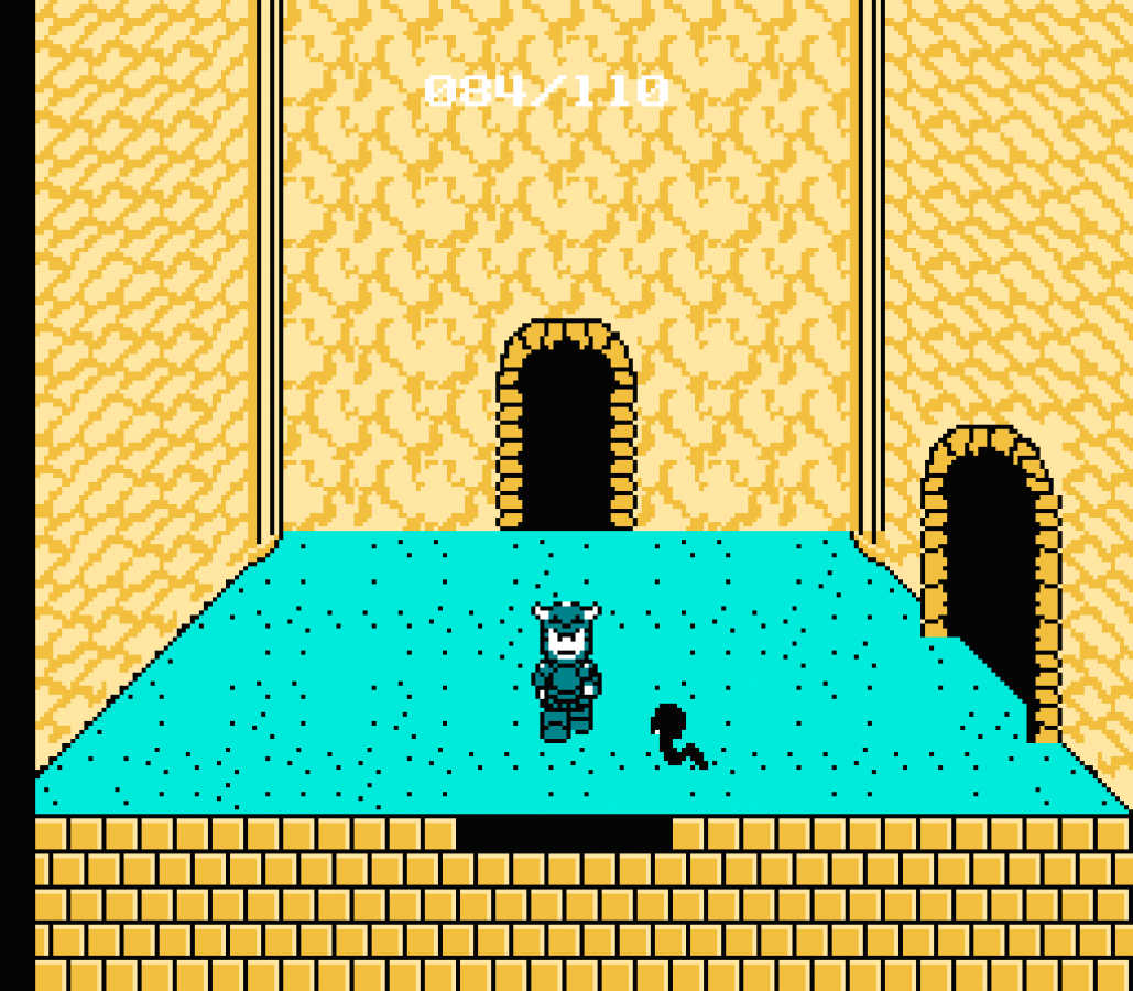 Deadly Towers retro NES video game Deadly Towers fantasy action adventure dungeon exploration sword combat classic RPG gameplay console title Nintendo Entertainment System release gameplay