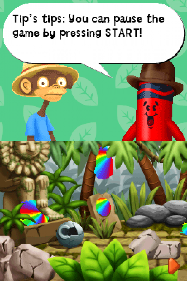 Crayola Treasure Adventures Nintendo DS for family adventure video game fans featuring creative exploration colorful environments treasure hunting mini games motion controls kid friendly gameplay puzzle solving imaginative challenges and collectible gaming appeal gameplay