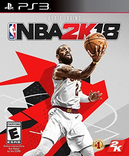 NBA 2K18 cover art for PlayStation 3 (PS3) video game