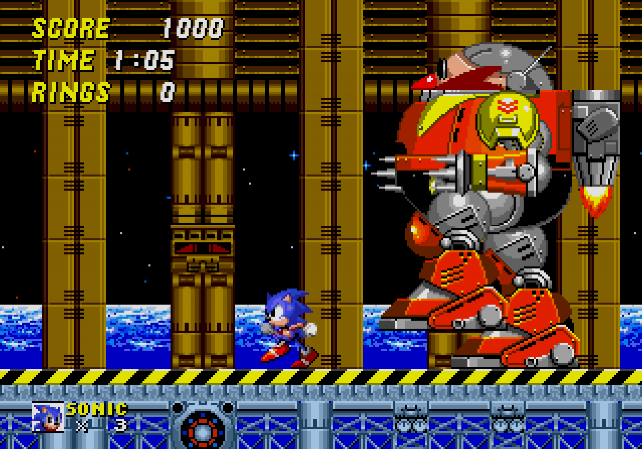 Sonic the Hedgehog 2 gameplay for Sega Genesis (GEN) video game