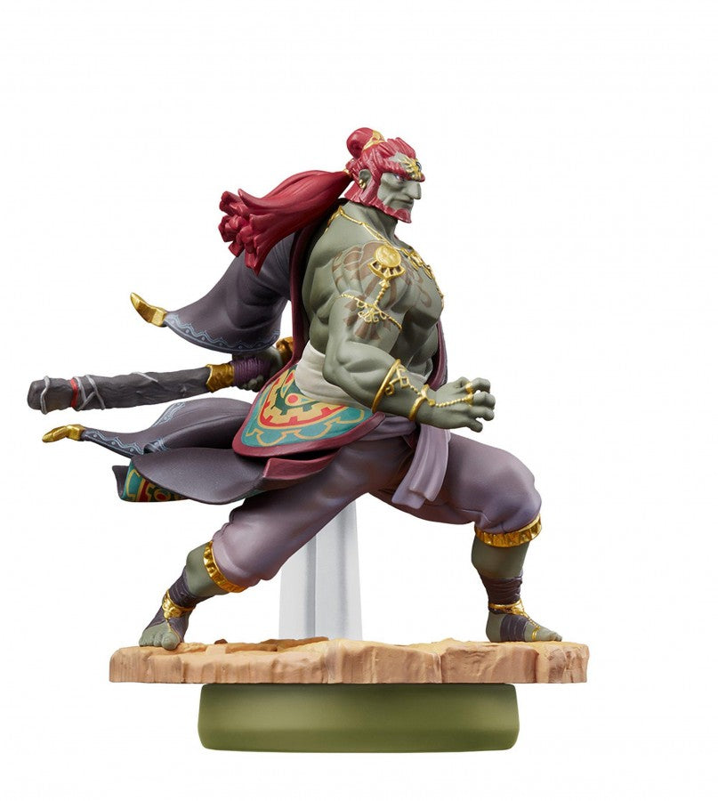 Ganondorf Amiibo Tears of the Kingdom Nintendo Amiibo collectible figure featuring Ganondorf from The Legend of Zelda Tears of the Kingdom NFC compatible character toy for Switch games