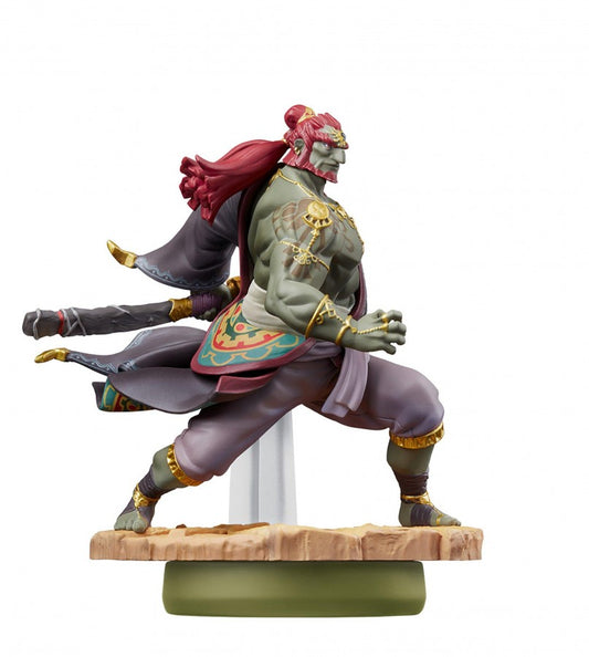 Ganondorf Amiibo Tears of the Kingdom Nintendo Amiibo collectible figure featuring Ganondorf from The Legend of Zelda Tears of the Kingdom NFC compatible character toy for Switch games