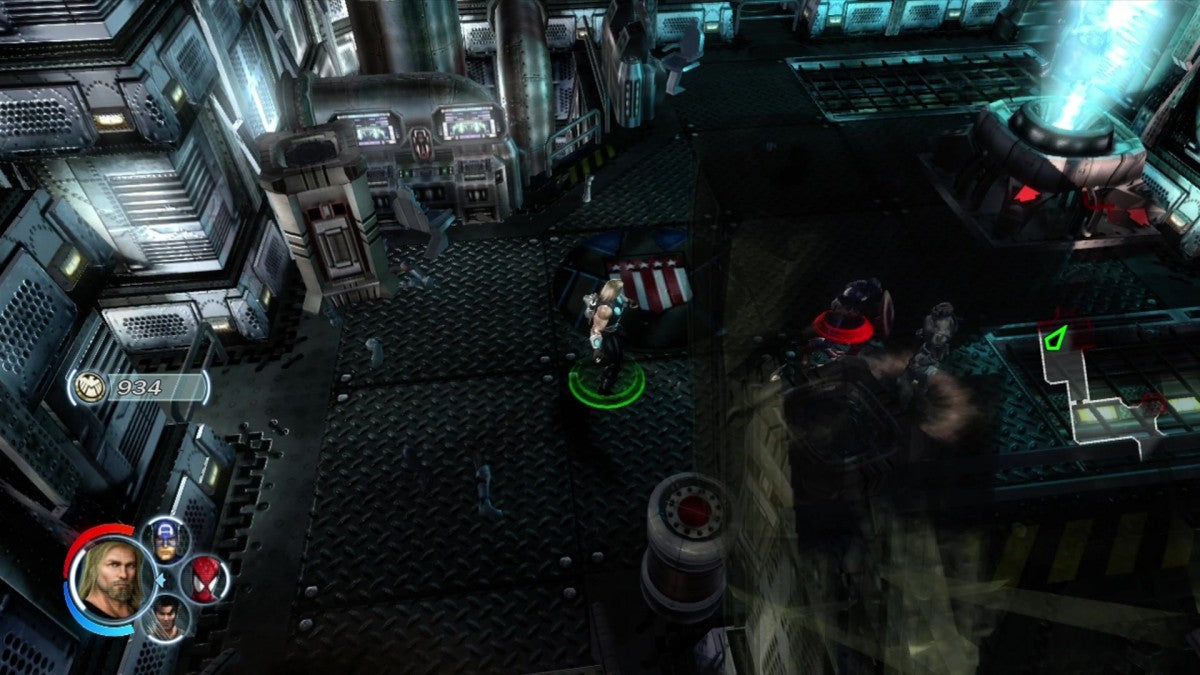 Marvel: Ultimate Alliance gameplay for Xbox 360 (X360) action role-playing superhero video game