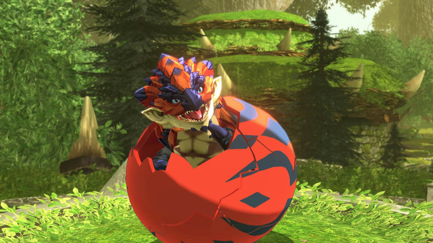 Monster Hunter Stories 2 Wings of Ruin Nintendo Switch NS for role playing adventure video game fans featuring monster collecting turn based battles Rathalos exploration colorful fantasy environments character customization egg hatching monster riding quests and immersive Monster Hunter storytelling collectible gaming appeal gameplay