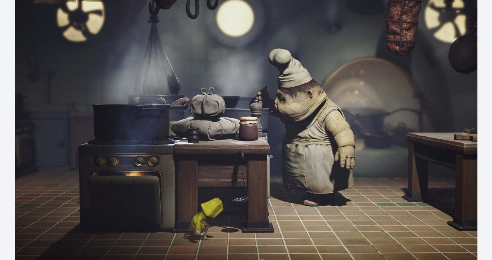 Gameplay for Little Nightmares for Xbox One (XONE) horror video game