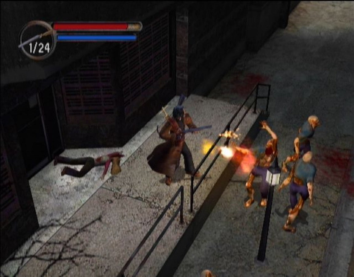 Hunter: The Reckoning retro Xbox video game Hunter The Reckoning co op action horror hack and slash survival combat monster fighting multiplayer dungeon style gameplay console title Xbox release gameplay