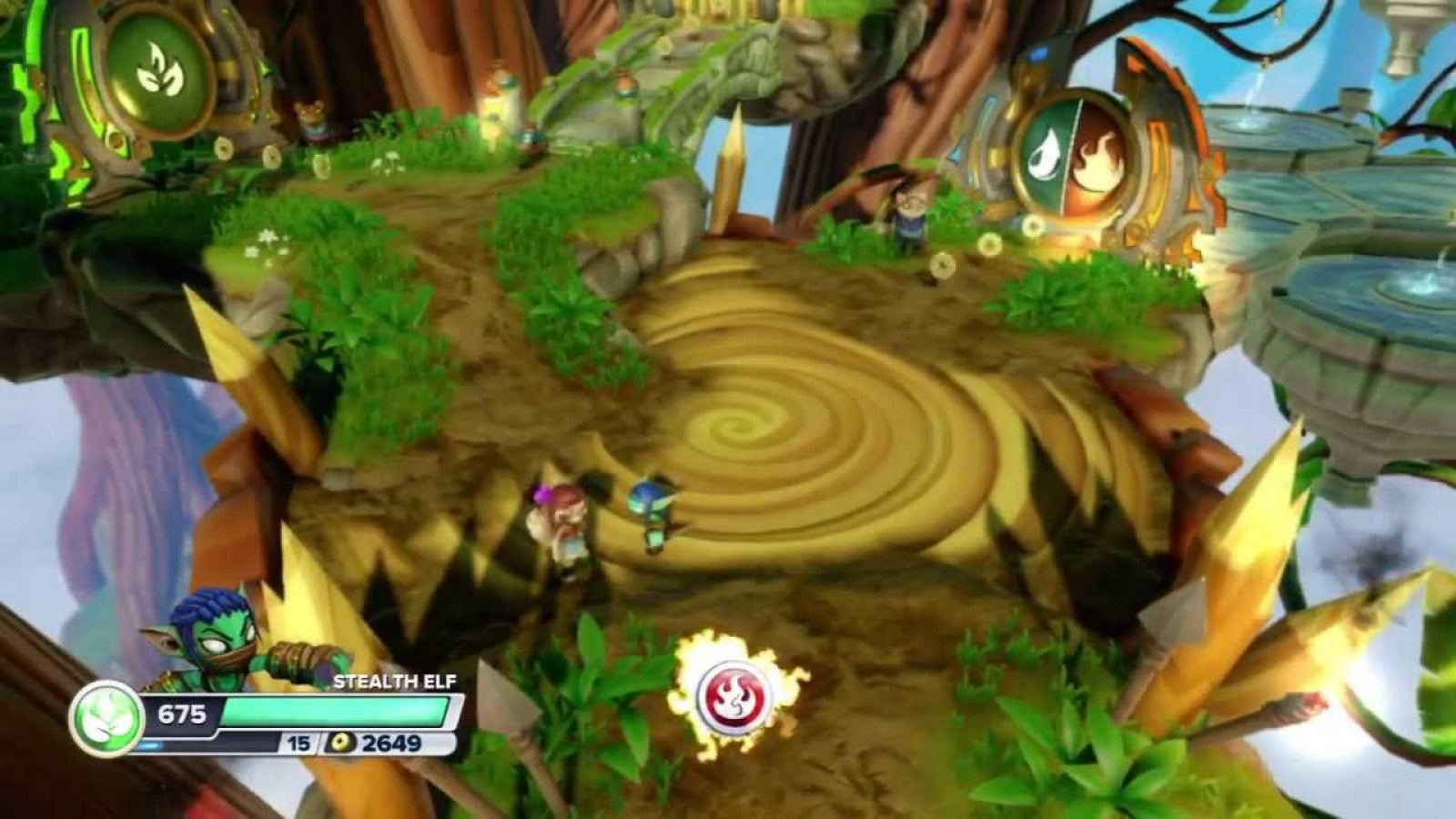 Skylanders Swap Force gameplay for Nintendo Wii U (WiiU) video game