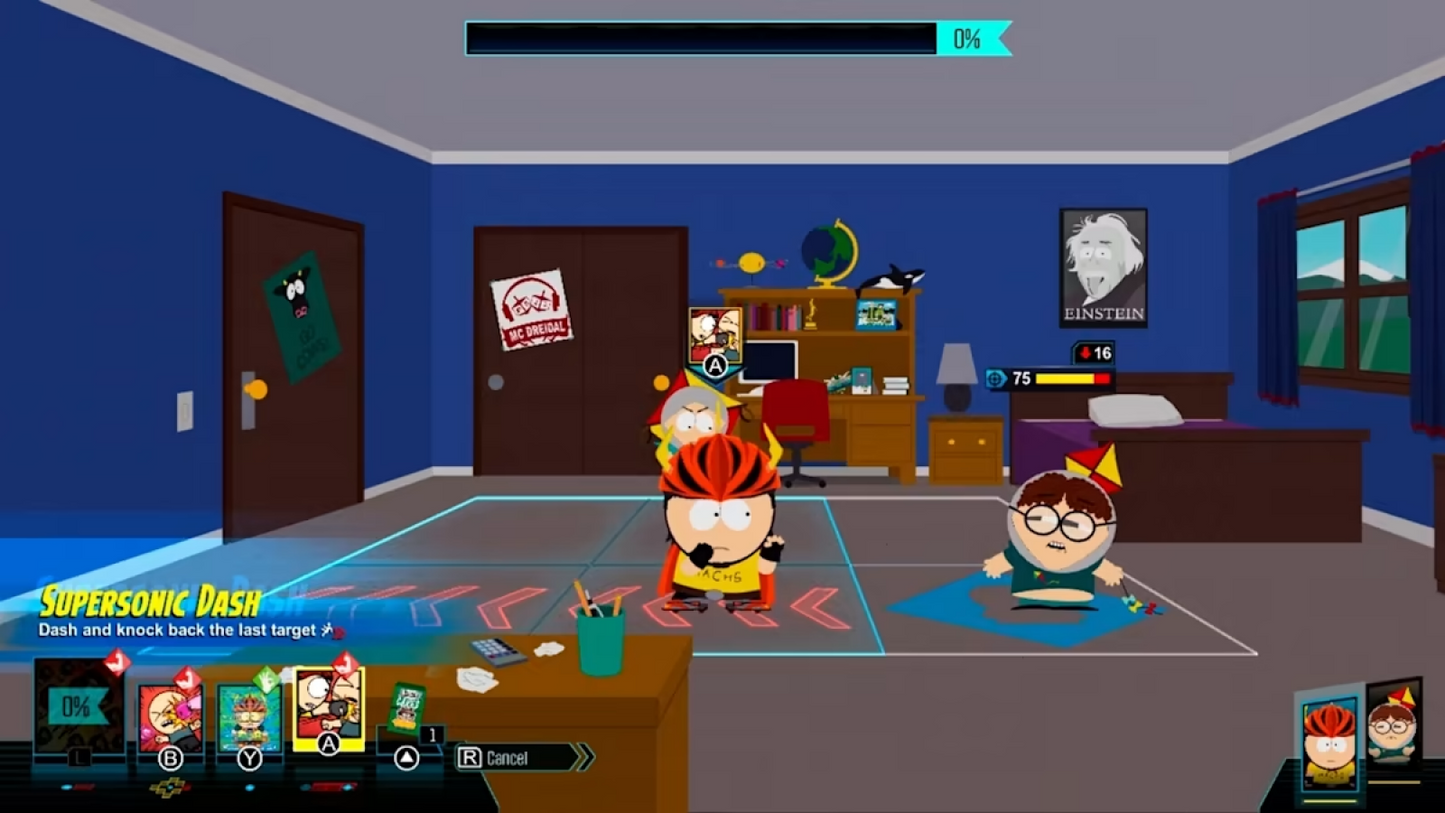 South Park: The Fractured But Whole gameplay for Nintendo Switch (NS) video game