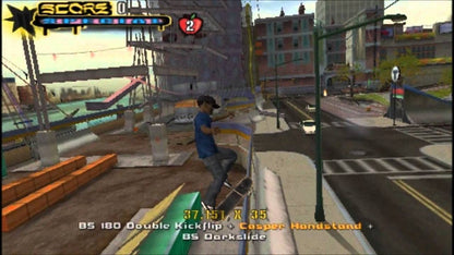 Tony Hawk’s Underground 2 Remix PSP game featuring fast-paced skateboarding action, classic trick-based gameplay, and portable versions of fan-favorite levels gameplay