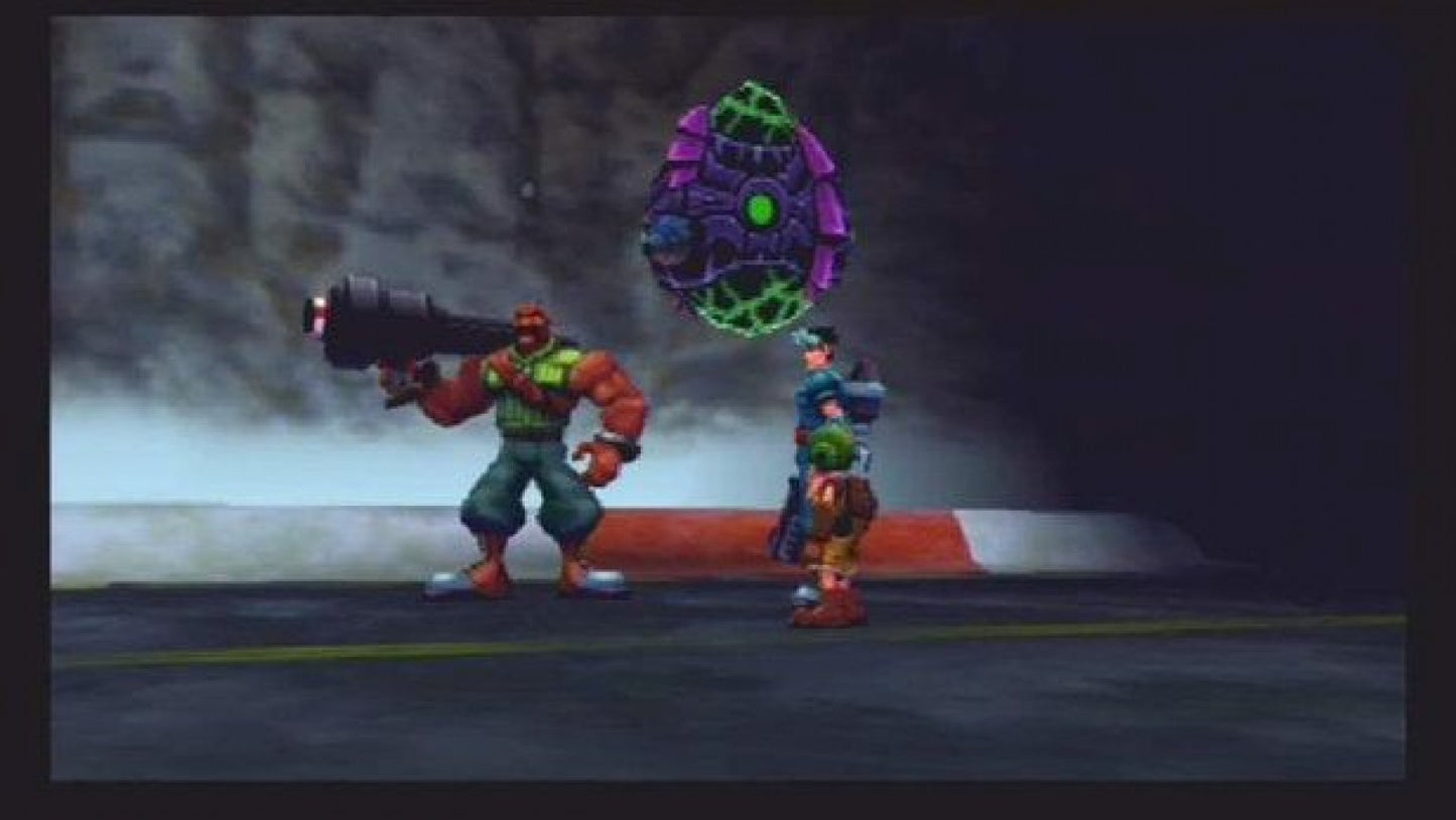 Future Tactics: The Uprising gameplay for PlayStation 2 (PS2) turn-based tactical sci-fi action video game