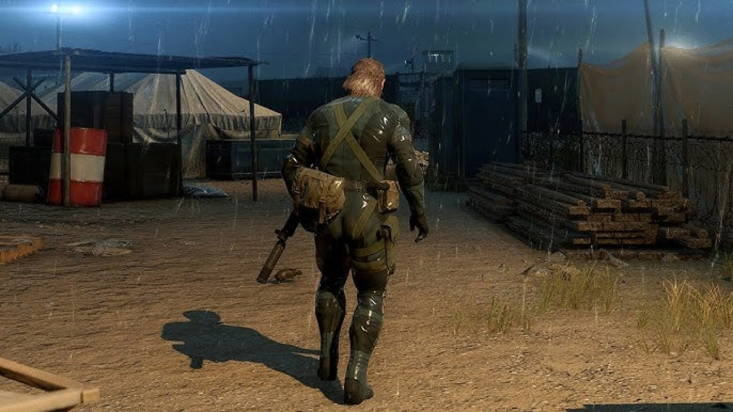 Metal Gear Solid V Ground Zeroes PlayStation 4 PS4 for action stealth video game fans featuring tactical espionage gameplay open world infiltration missions stealth combat realistic environments advanced weapons cinematic storytelling Snake character operations and immersive military adventure collectible gaming appeal gameplay