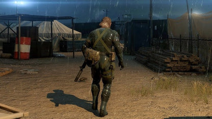Metal Gear Solid V Ground Zeroes PlayStation 4 PS4 for action stealth video game fans featuring tactical espionage gameplay open world infiltration missions stealth combat realistic environments advanced weapons cinematic storytelling Snake character operations and immersive military adventure collectible gaming appeal gameplay