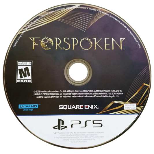 Forspoken [Steelbook] for PlayStation 5 (PS5) at Gamers INC, featuring a fast-paced open-world RPG where you use fluid magical parkour and elemental combat as Frey Holland to save the land of Athia from a corrupted Taint in this limited edition case edition disc