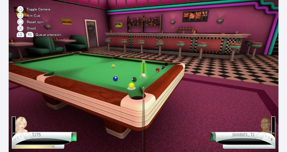 3D Billiards: Pool & Snooker Remastered gameplay for PlayStation 5 (PS5) video game