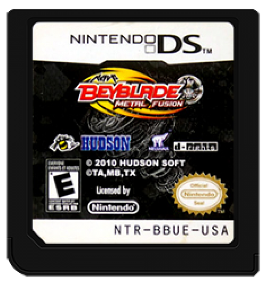 Beyblade: Metal Fusion cartridge for Nintendo DS (DS) anime battle action video game