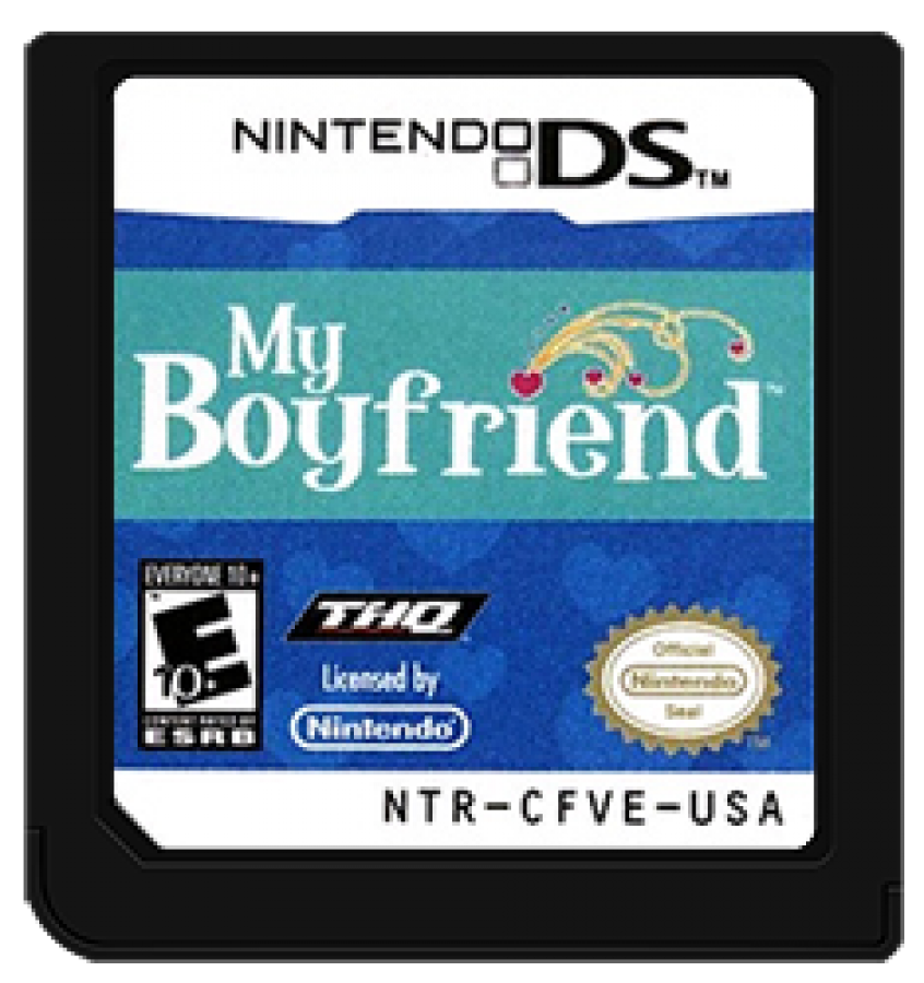 My Boyfriend cartridge for Nintendo DS (DS) dating life simulation video game