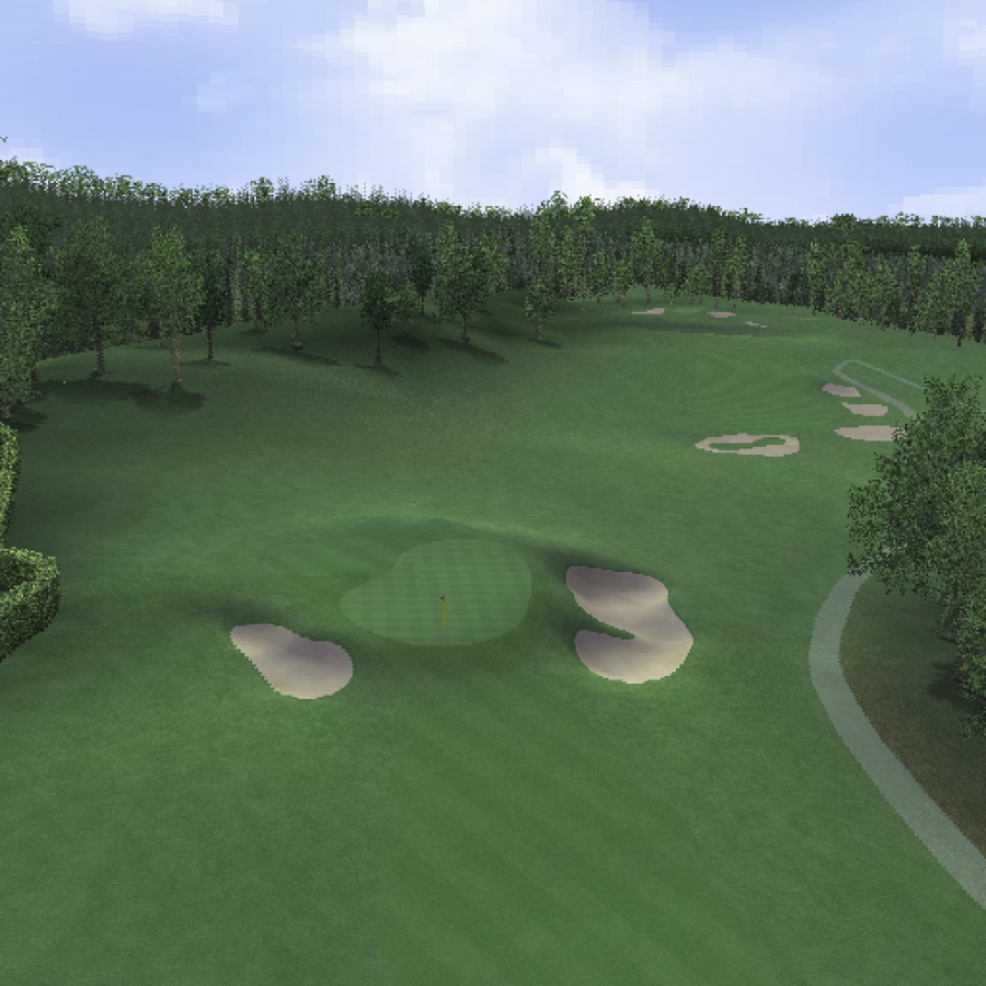 Tiger Woods PGA Tour 07 – PlayStation 2 (PS2) video game gameplay, golf sports simulation.