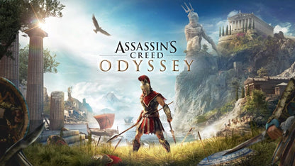 Assassin's Creed Odyssey PlayStation 4 (PS4) title screen action adventure game