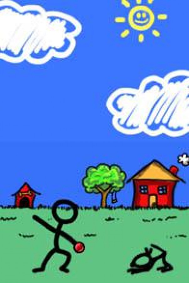 Marker Man Adventures for Nintendo DS, gameplay for a puzzle platformer video game with drawing-based gameplay, creative level navigation, and stylus-controlled challenges