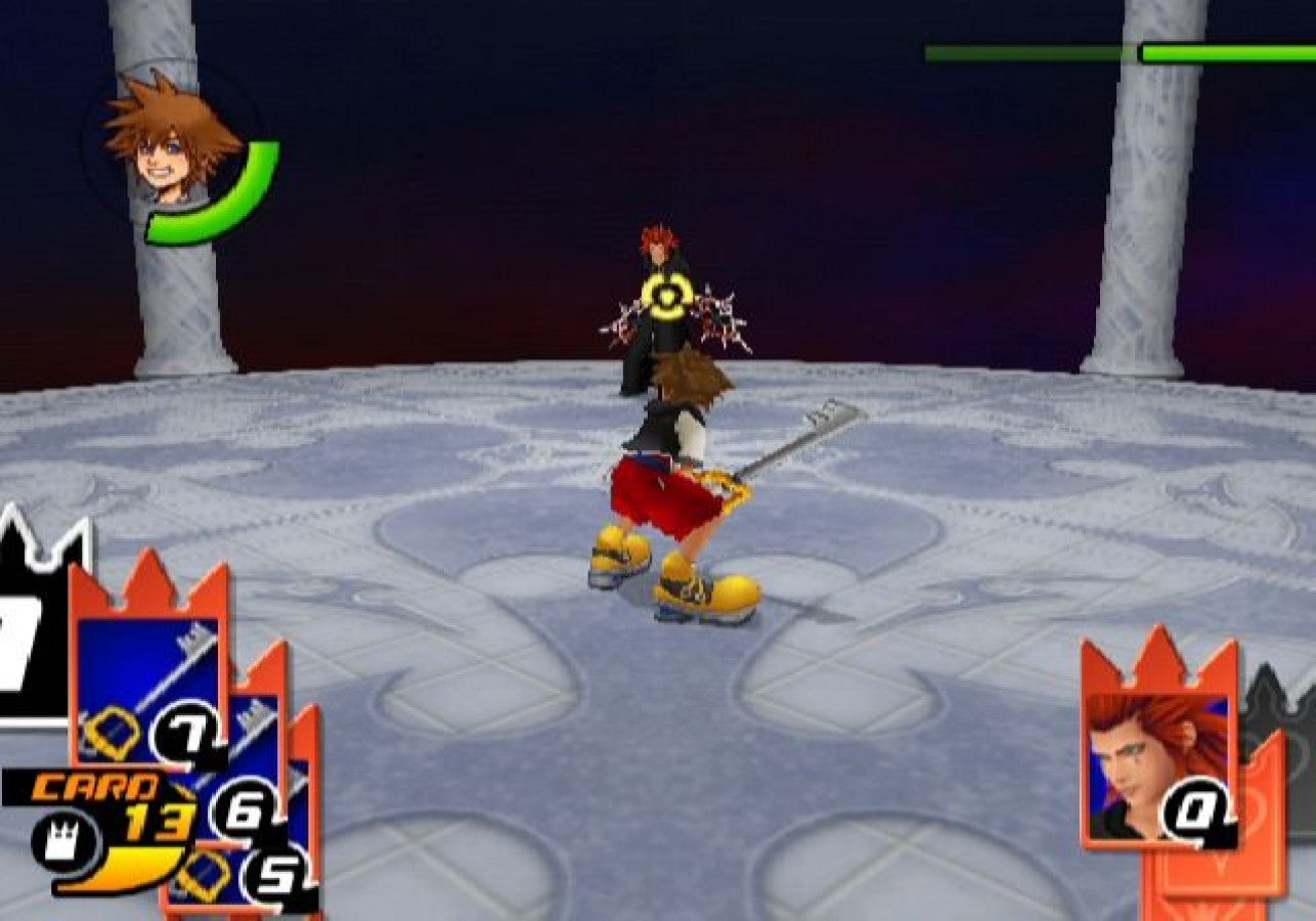 Kingdom Hearts Re:Chain of Memories [Greatest Hits] gameplay for Playstation 2 (PS2) video game
