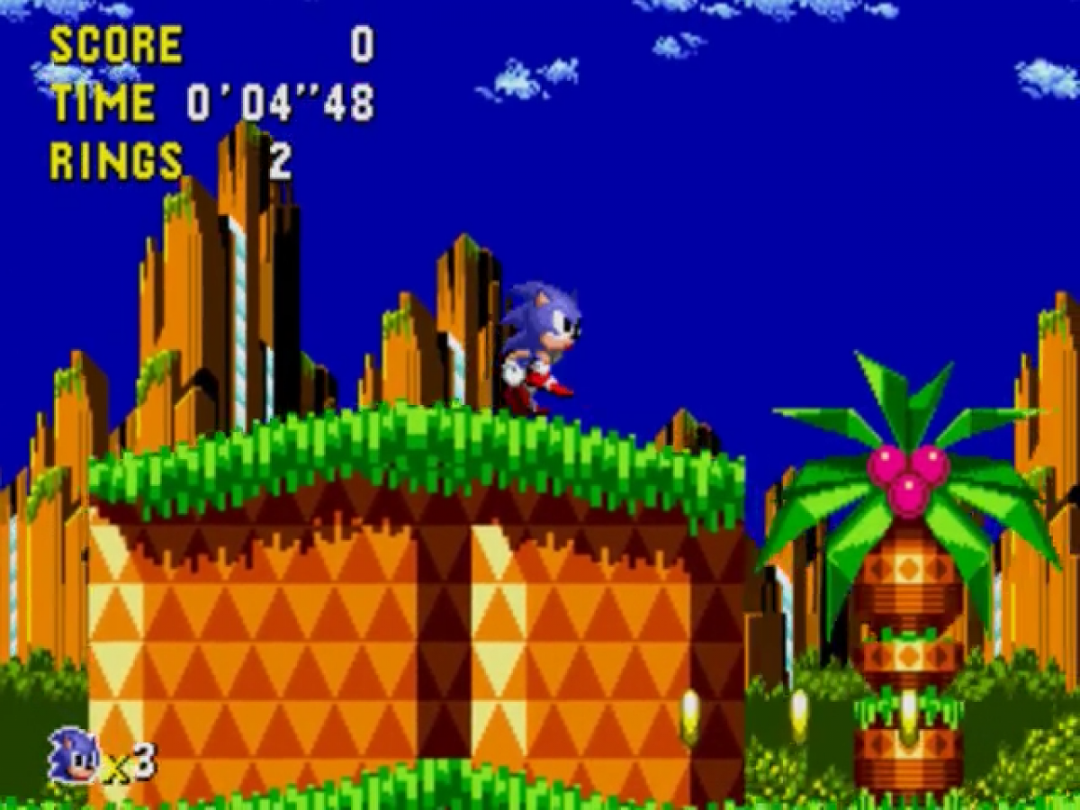 Sonic Gems Collection [Player's Choice] gameplay for Nintendo GameCube (GC) classic Sonic compilation video game