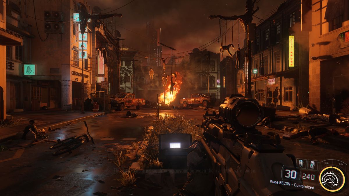Call of Duty: Black Ops III gameplay for PlayStation 4 (PS4) first-person shooter video game