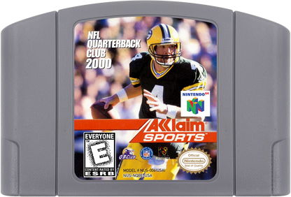 NFL Quarterback Club 2000 cartridge for Nintendo 64 N64 video game