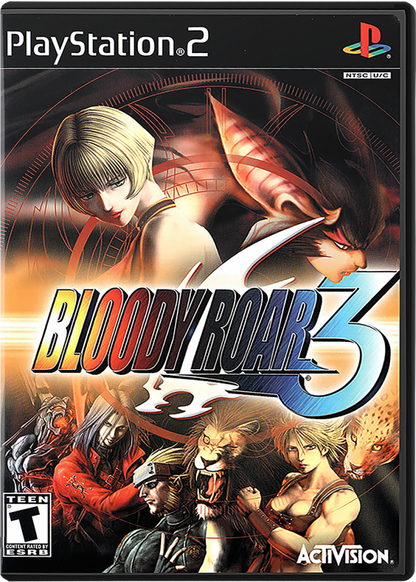 Bloody Roar 3 cover art for PlayStation 2 (PS2) video game