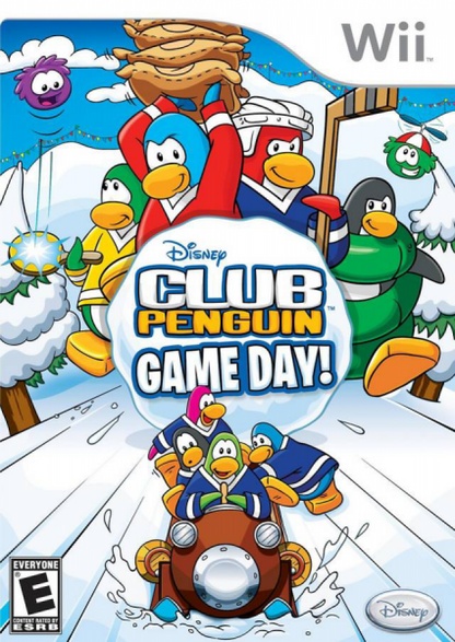 Club Penguin: Game Day cover art for Nintendo Wii (Wii) video game