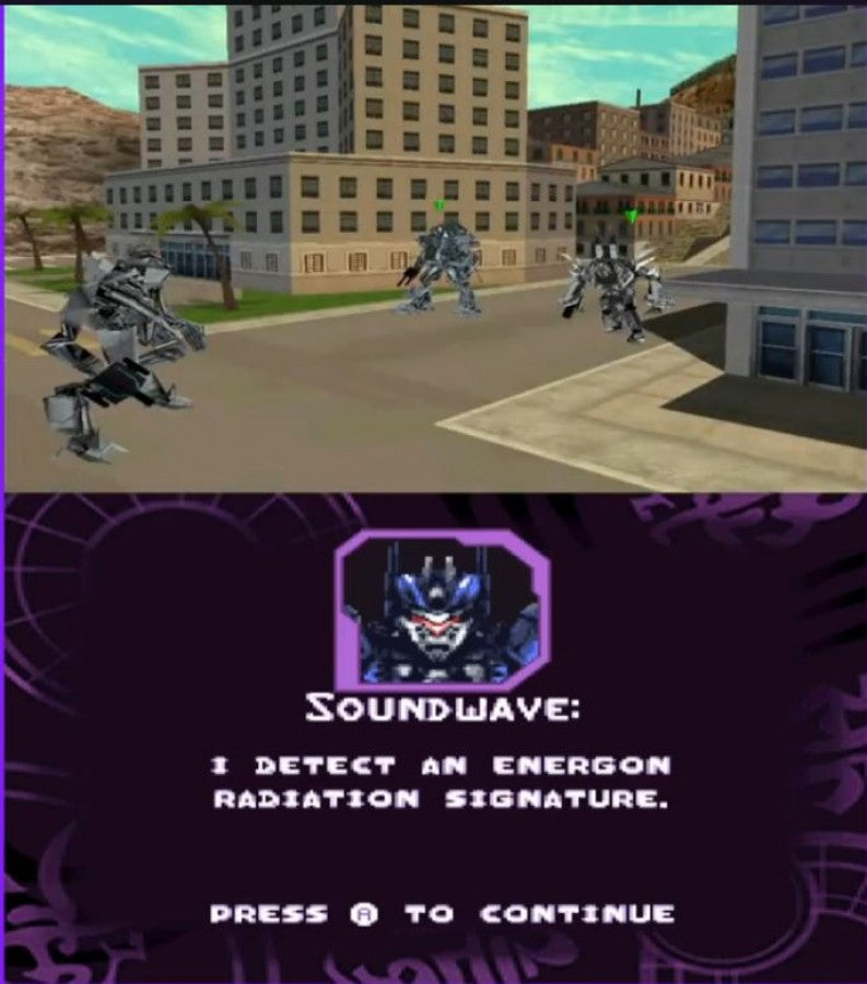 Transformers Revenge of the Fallen Decepticons for Nintendo DS action adventure game featuring the Decepticon campaign real time combat stylus based controls character upgrades and a story driven Transformers experience gameplay