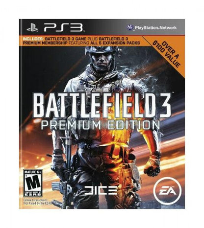 Battlefield 3 [Premium Edition] cover art for PlayStation 3 (PS3) video game