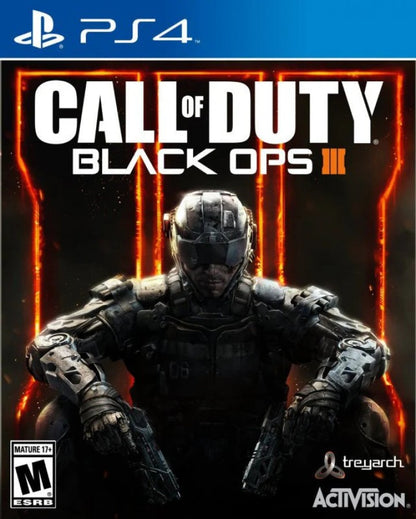 Call of Duty: Black Ops III cover art for PlayStation 4 (PS4) video game