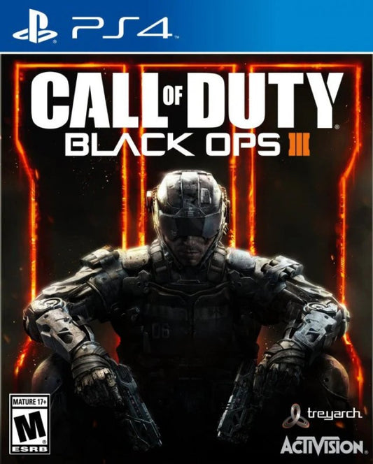 Call of Duty: Black Ops III cover art for PlayStation 4 (PS4) video game