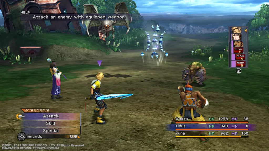 Final Fantasy X HD Remaster PlayStation Vita PS Vita video game featuring role playing gameplay Tidus and Yuna characters Spira world exploration turn based combat iconic summons character development story driven adventure enhanced HD graphics and classic PlayStation handheld gaming retro video game collection collectible gaming appeal gameplay