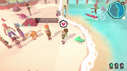 Temtem gameplay for PlayStation 5 (PS5) creature-collecting RPG video game