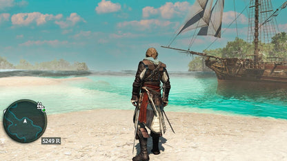 Assassin's Creed The Americas Collection PlayStation 3 PS3 for retro video game enthusiasts featuring action adventure gameplay open world exploration stealth based missions historical settings parkour traversal cinematic storytelling multiple Assassin's Creed adventures and collectible gaming appeal gameplay 