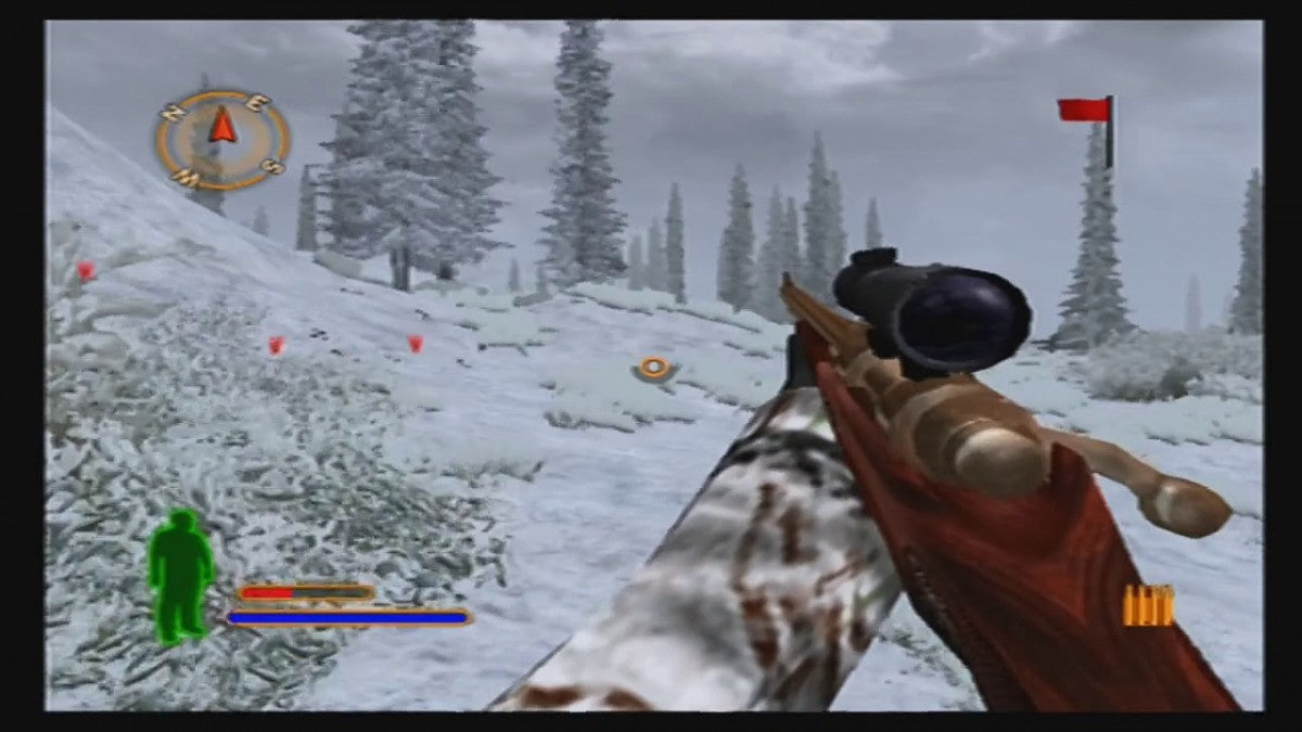 Cabela’s Big Game Hunter 2005 Adventures for PlayStation 2 with North American hunting and outdoor adventure theme gameplay